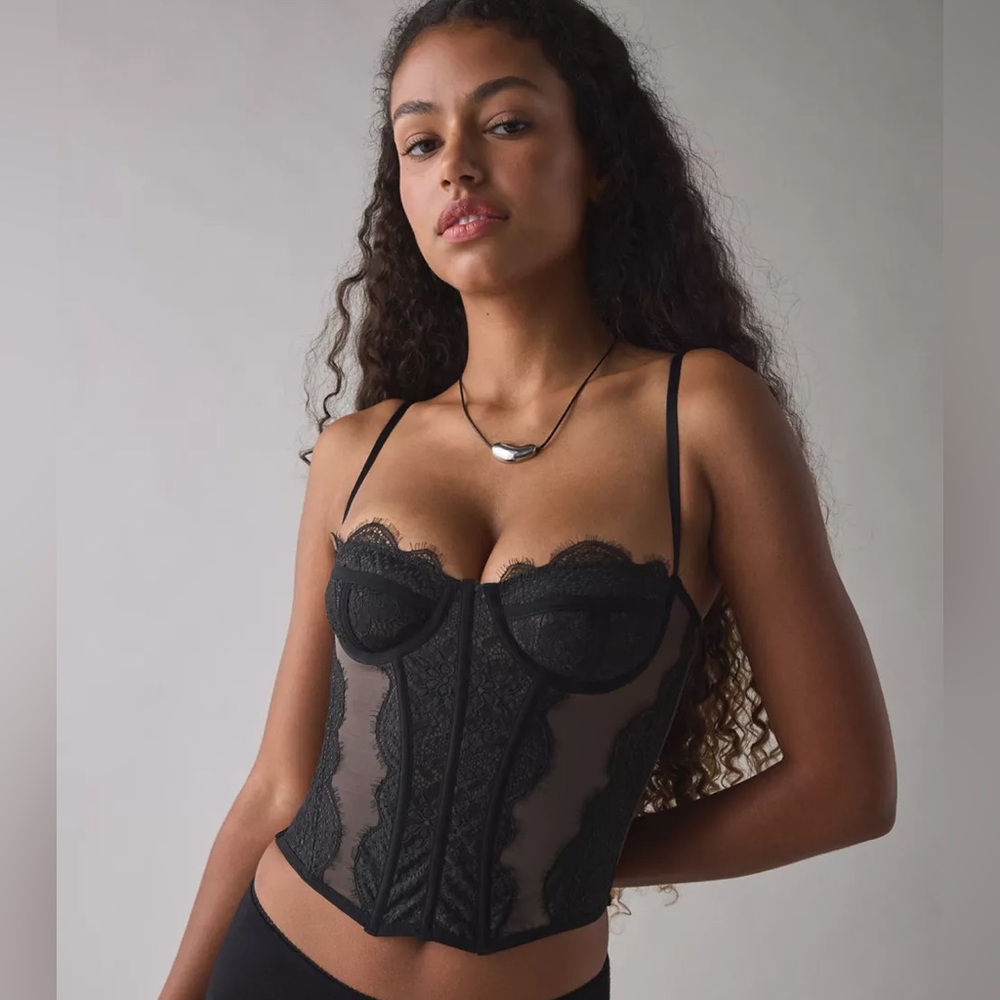 Urban Outfitters Out From Under Modern Love Corset